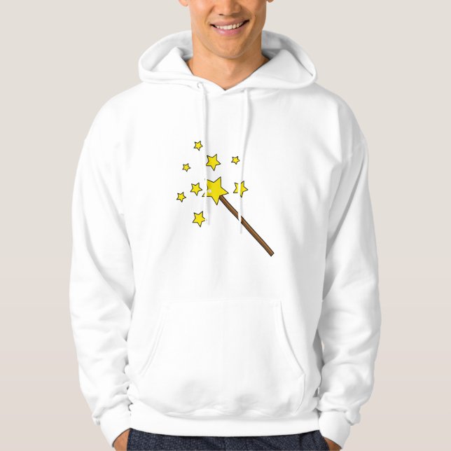 Magiskt Trollspö Hoodie (Framsida)