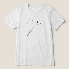 Magiskt Trollspö med stjärnor och miniatyrdiagram T Shirt