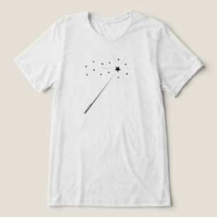 Magiskt Trollspö med stjärnor och miniatyrdiagram T Shirt