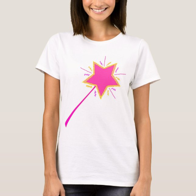 Magiskt Trollspö Tee Shirt (Framsida)