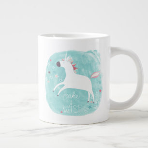 Magiskt Unicorn Squad - Gör en önskning Jumbo Mugg