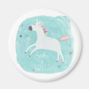 Magiskt Unicorn Squad - Gör en önskning Magnet