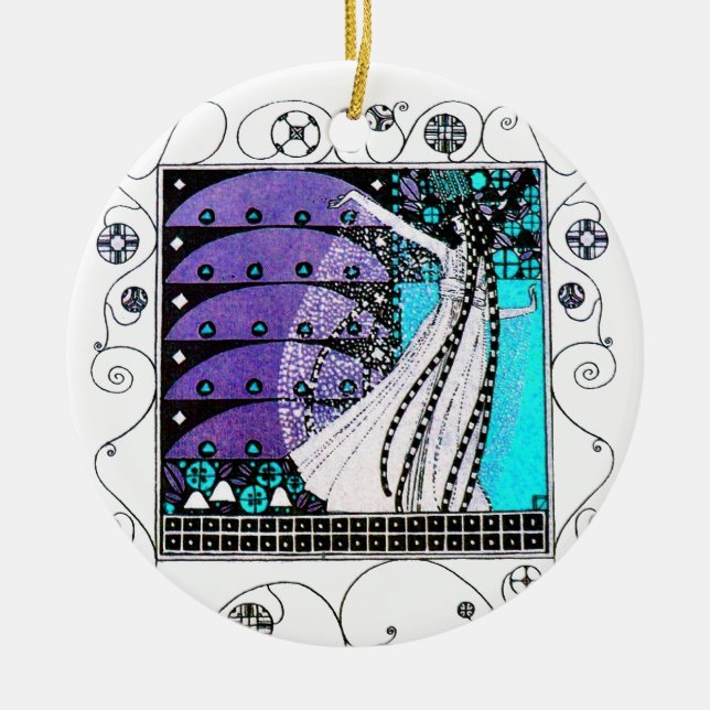 MAGISKT VÅR JULGRANSPRYDNAD KERAMIK (Framsidan)