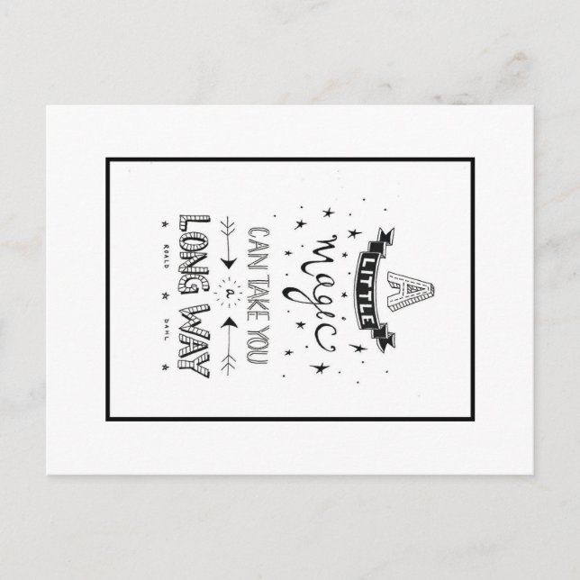 Magiskt vykort (Framsida)