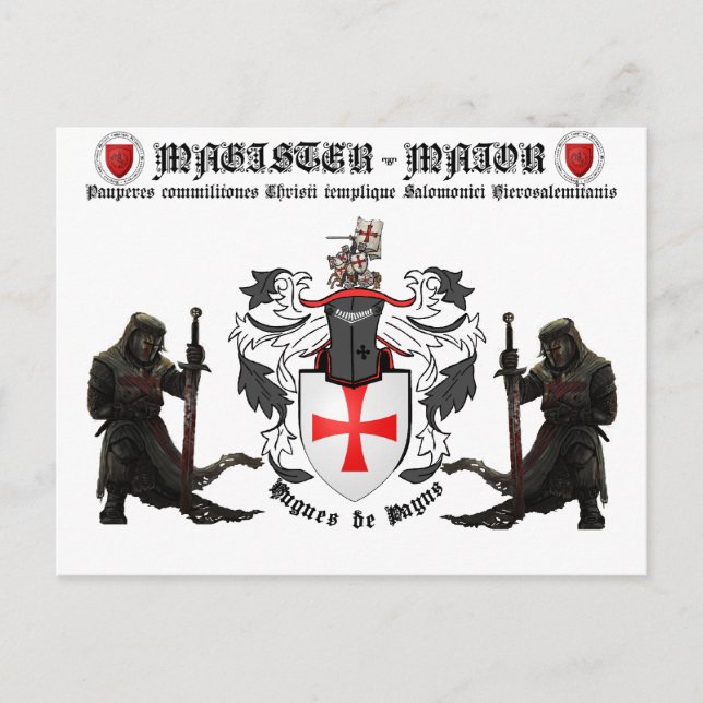 Magister Maior Nr. 01 Postkarte Vykort (Framsida)