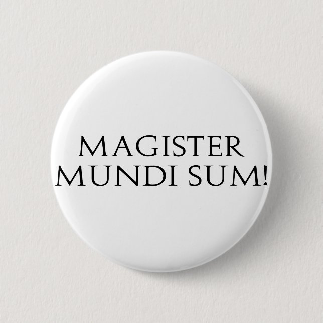 Magister Mundi summa! Knäppas Knapp (Framsida)