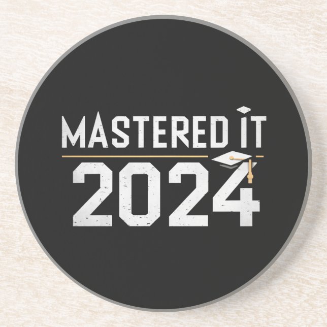 Magisterexamen Bemästrade Det 2024 Masterexamen  Underlägg (Framsidan)