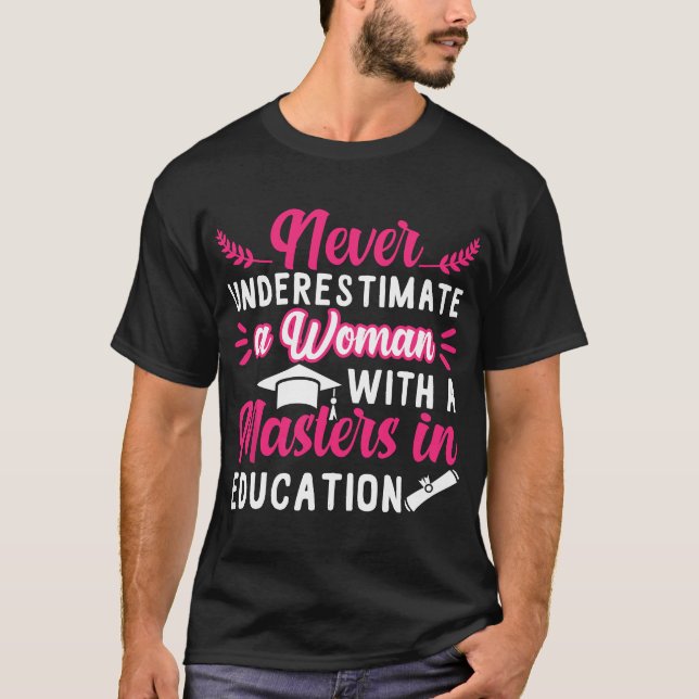 Magisterexamen i Studenten T Shirt (Framsida)