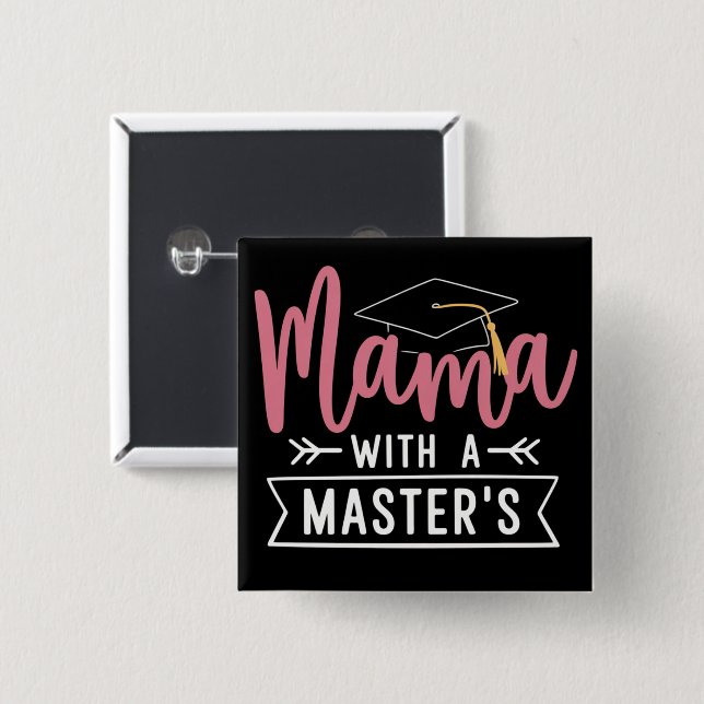 Magisterexamen Mamma MBA Magisterexamen Examen Knapp (Framsida & baksida)