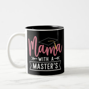 Magisterexamen Mamma MBA Magisterexamen Examen Två-Tonad Mugg