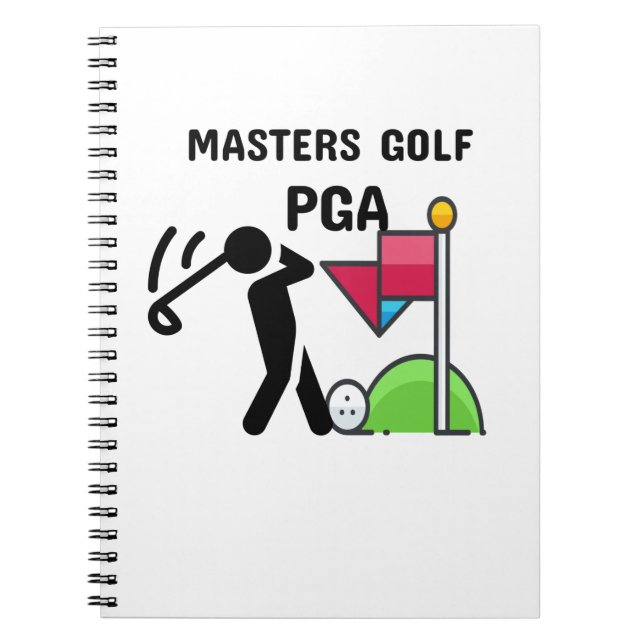 Magistergolf pga anteckningsbok (Framsidan)