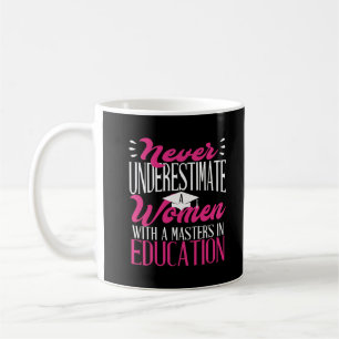 Magisterutbildning Studenten ger kvinnor hennes Kaffemugg