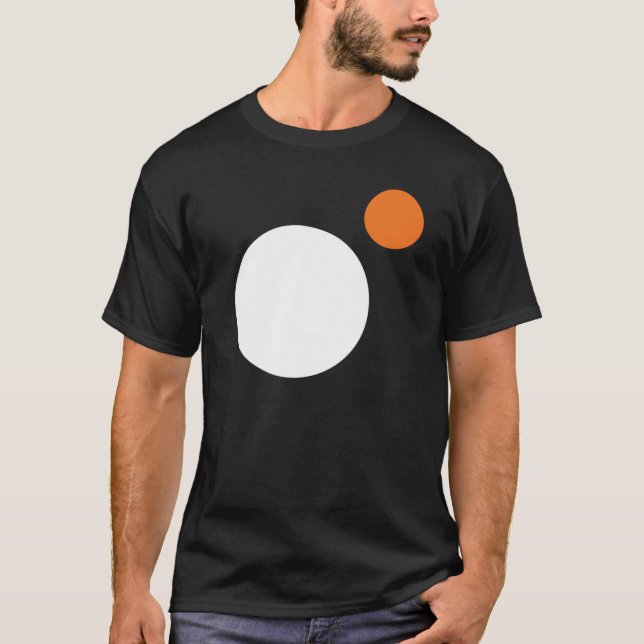 Magistrisen projekterar stora Orbs T Shirt (Framsida)