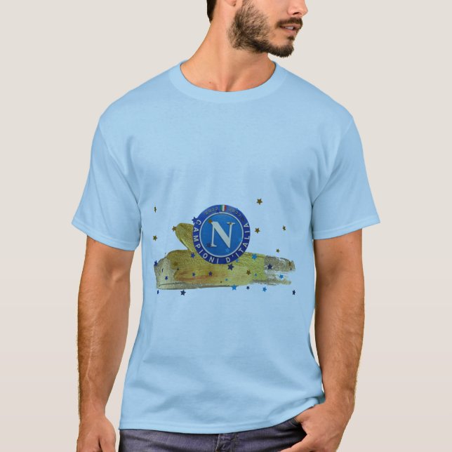 Maglietta commemorativa scudetto Napoli 2023 T Shirt (Framsida)