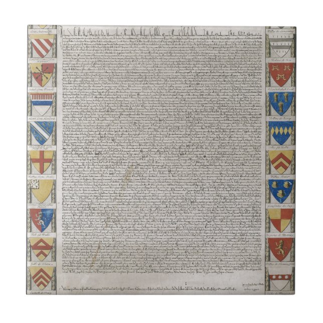 Magna Carta #2 Kakelplatta (Framsidan)