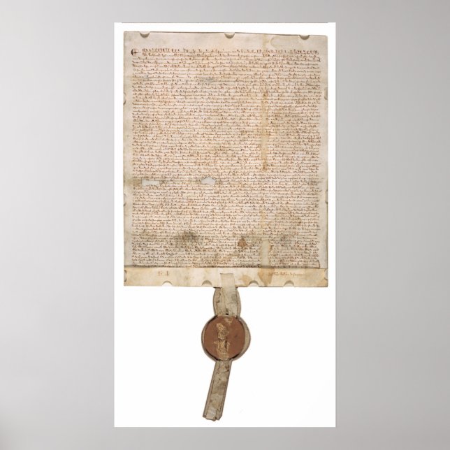 Magna Carta - bättre skanning Poster (Framsidan)