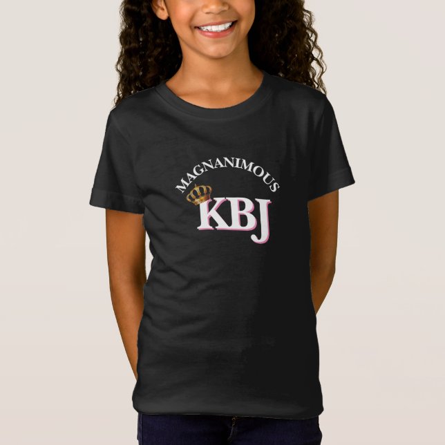 Magnanimous KBJ Ketanji Brown Jackson Kids T-Shirt (Framsida)