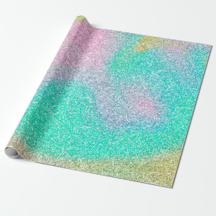 Magnesidescent holografisk bild av Glitter Presentpapper