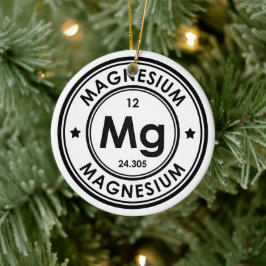 Magnesium Inslag Ceramic Ornament