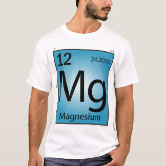 Magnesium (Mg)inslagT-tröja - bekläda endast Tee Shirt