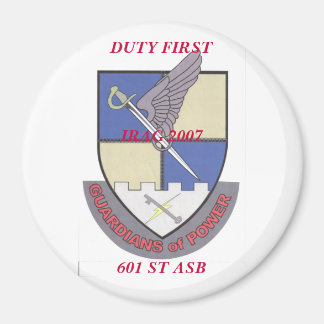 magnet 2, DUTY FÖRST, IRAG 2007, 601 ST ASB