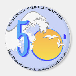 Magnet (3 tum runt): MLML 50:e vågen/sol