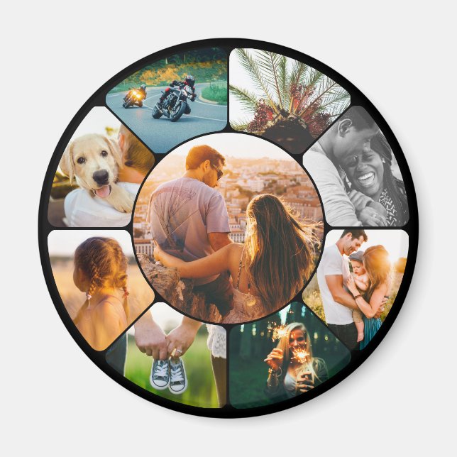 Magnet 9 Photo Rounds (Framsidan)