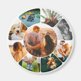 Magnet 9 Photo Rounds