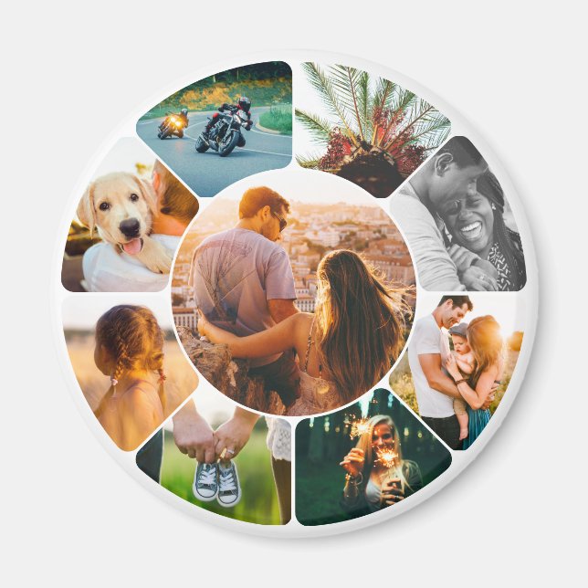 Magnet 9 Photo Rounds (Framsidan)