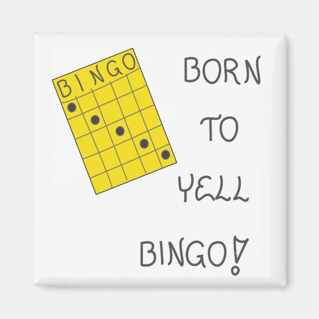 Magnet about Bingo (Framsidan)