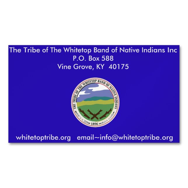 Magnet, Affärskort storlekt Magnetiska Visitkort (Framsida)