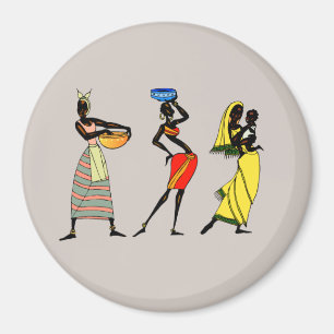 Magnet African Women Background
