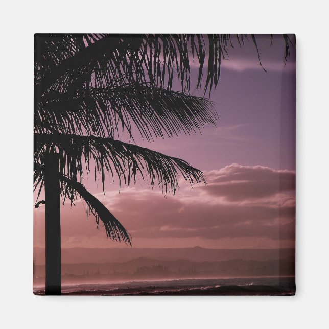 Magnet Aftermiddag Glow Coolangatta Australien (Framsidan)