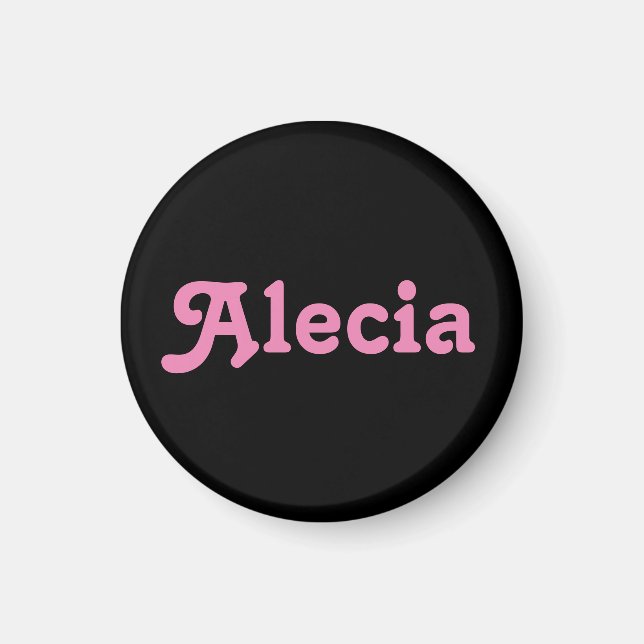Magnet Alecia (Framsidan)