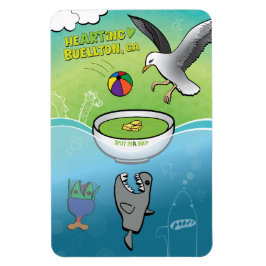 Magnet - Alla vill ha Pea Soppa - Buellton.Art