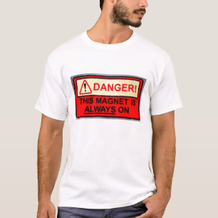 Magnet alltid på tshirten tee