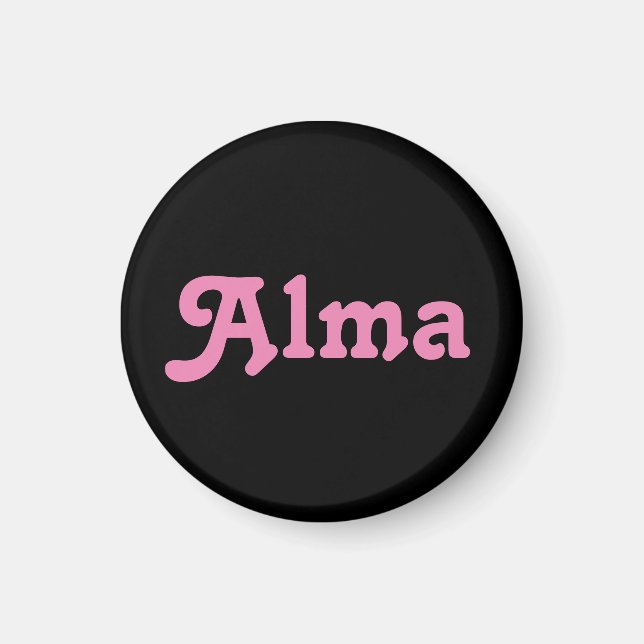 Magnet Alma (Framsidan)