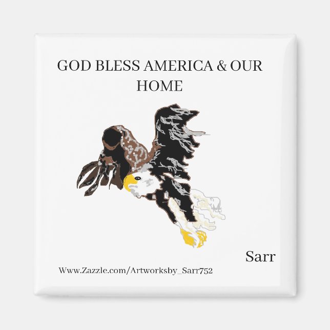 Magnet : AMERICAN ÖRN (Framsidan)