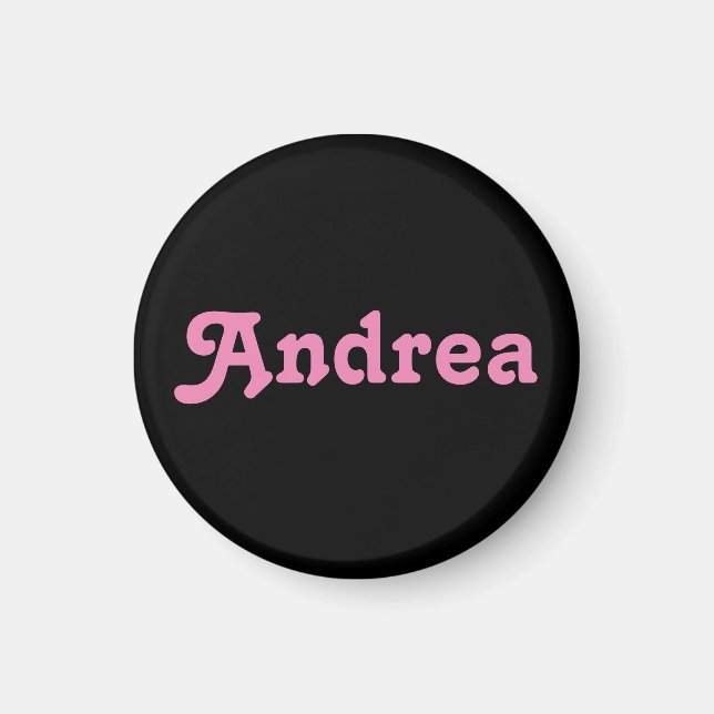 Magnet Andrea (Framsidan)