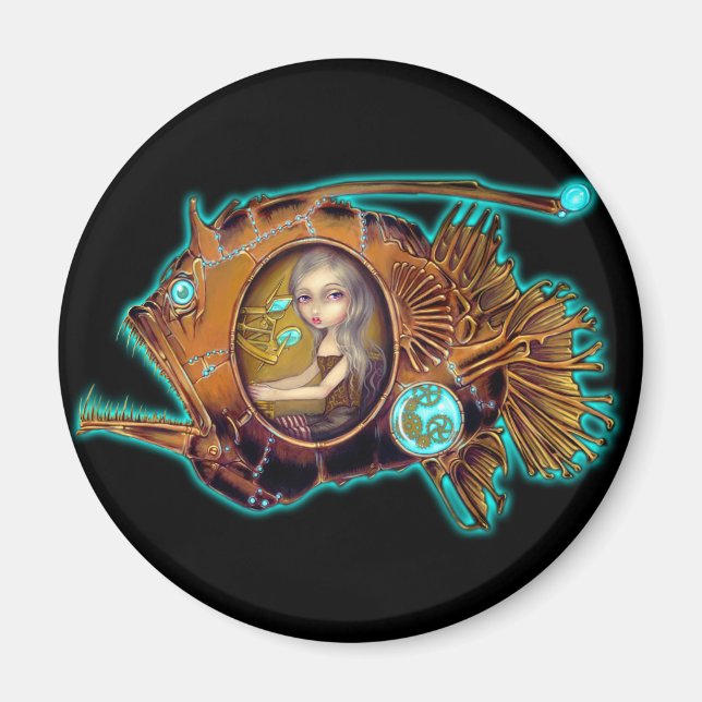 Magnet ’Anglerfish Submarine’ (Framsidan)