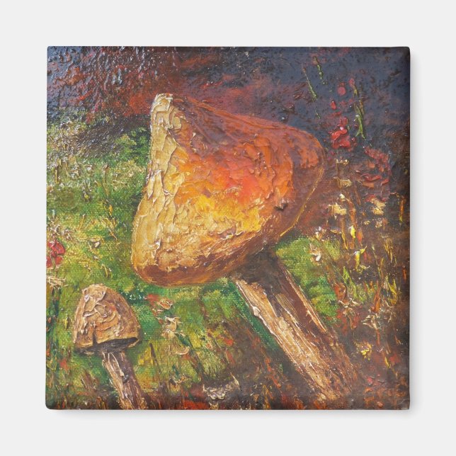 Magnet Ann Hayes Painting Mushroom (Framsidan)