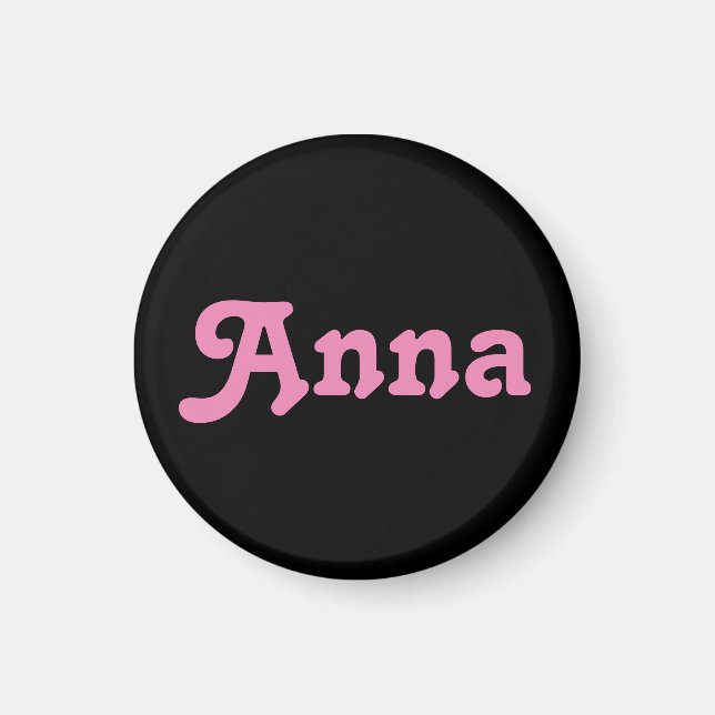 Magnet Anna (Framsidan)