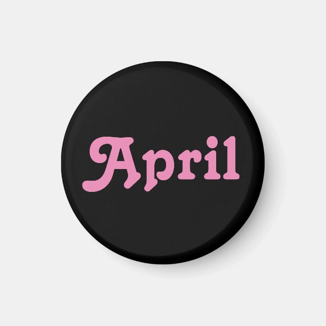 Magnet April (Framsidan)