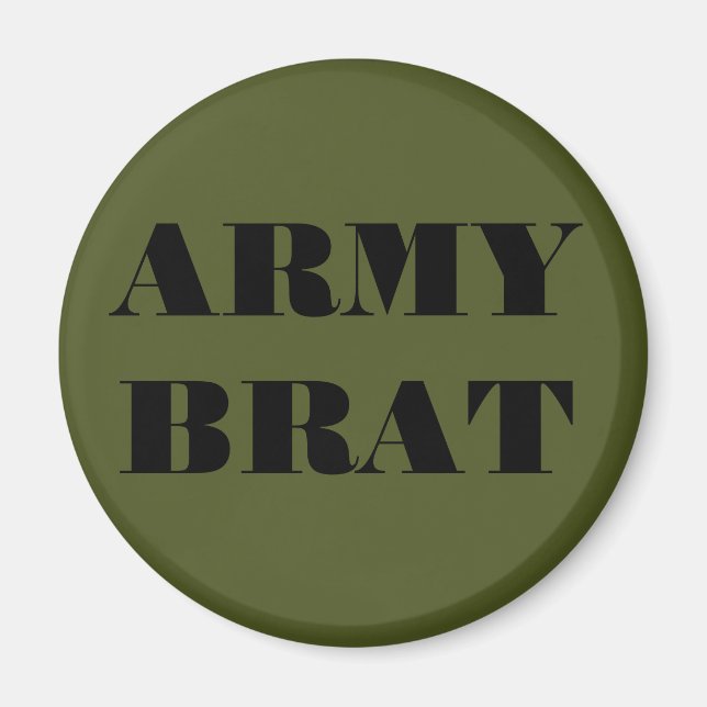 Magnet Army Brat (Framsidan)