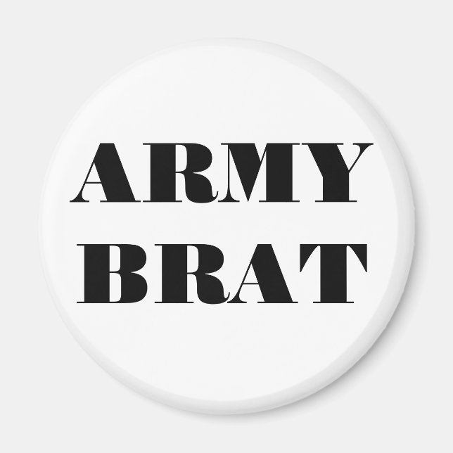 Magnet Army Brat (Framsidan)
