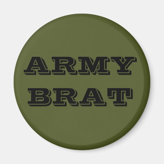 Magnet Army Brat (Framsidan)