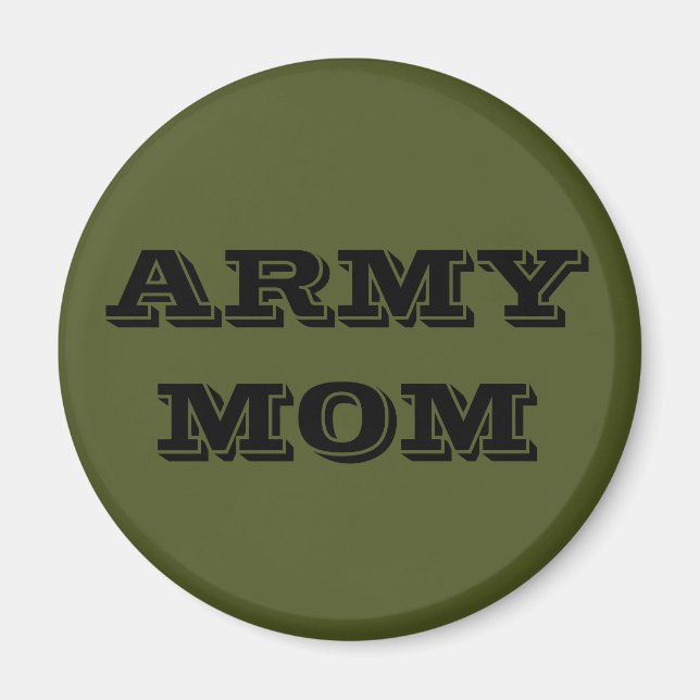 Magnet Army Mamma (Framsidan)