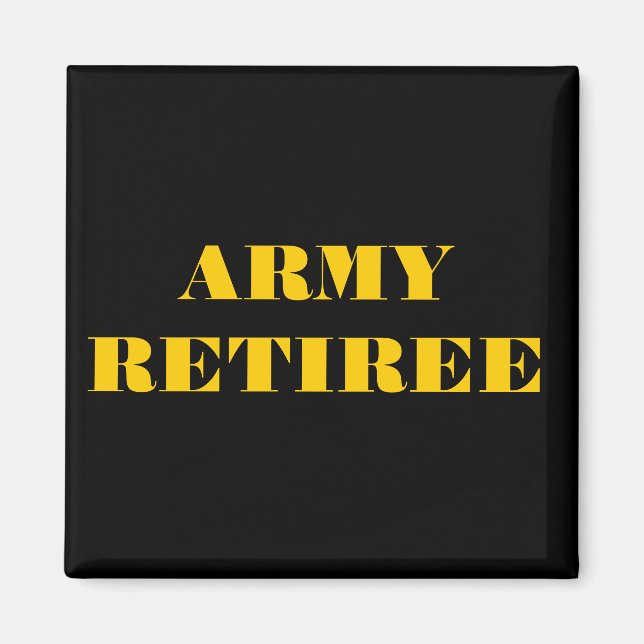 Magnet Army Retiree (Framsidan)