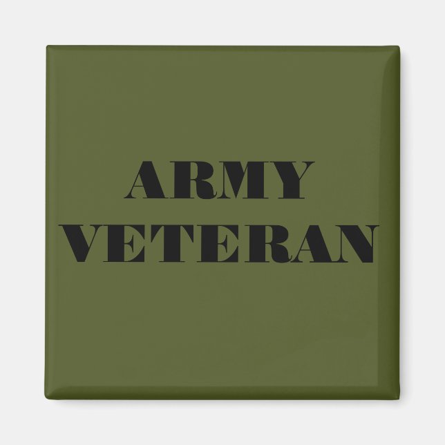 Magnet Army Veteran (Framsidan)