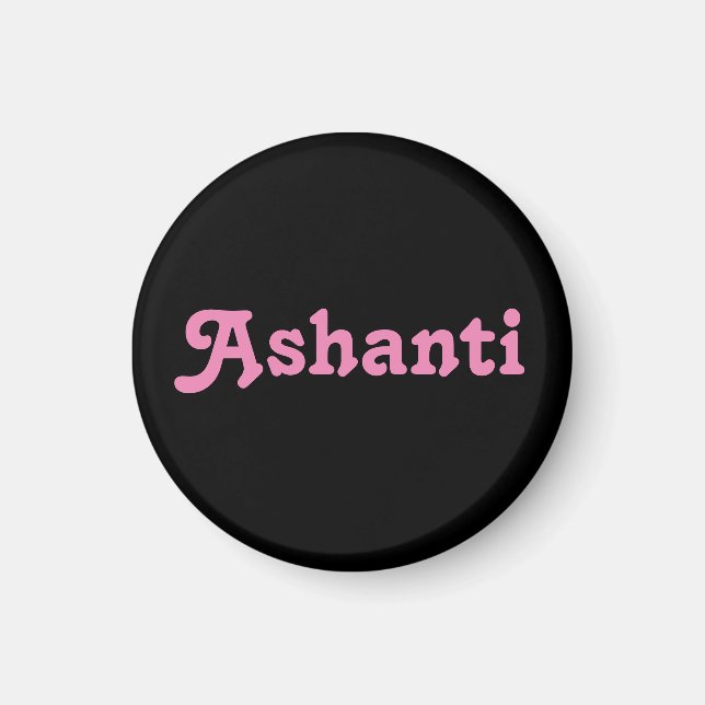 Magnet Ashanti (Framsidan)
